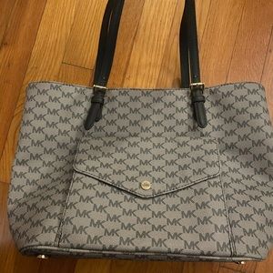MK gray purse